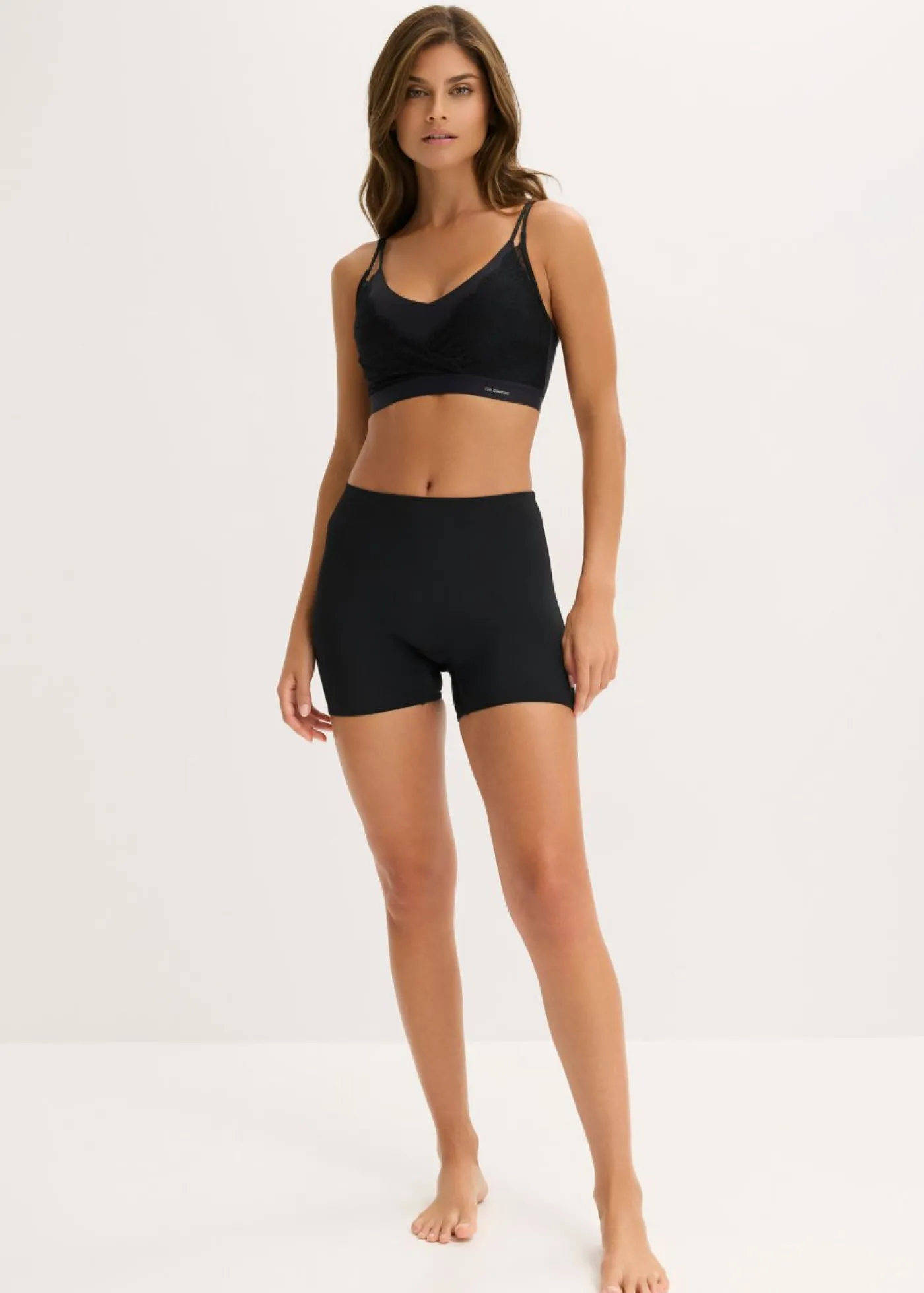 bonprix bonprix Bralette acolchado Feel Comfort Seamless Negro Online
