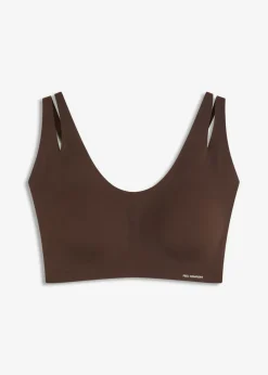 bonprix bonprix Bralette acolchado Feel Comfort Seamless Marrón oscuro Online