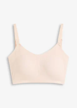 bonprix bonprix Bralette acolchado Feel Comfort multiposiciones sin costuras Beige mate Outlet