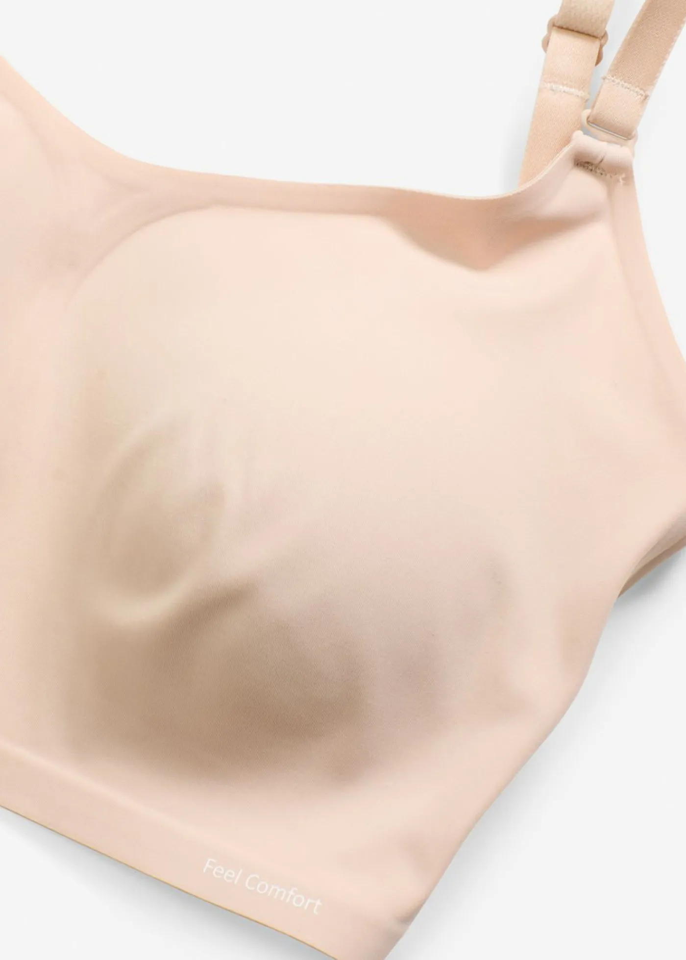 bonprix bonprix Bralette acolchado Feel Comfort multiposiciones sin costuras Beige mate Outlet