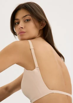bonprix bonprix Bralette acolchado Feel Comfort multiposiciones sin costuras Beige mate Outlet