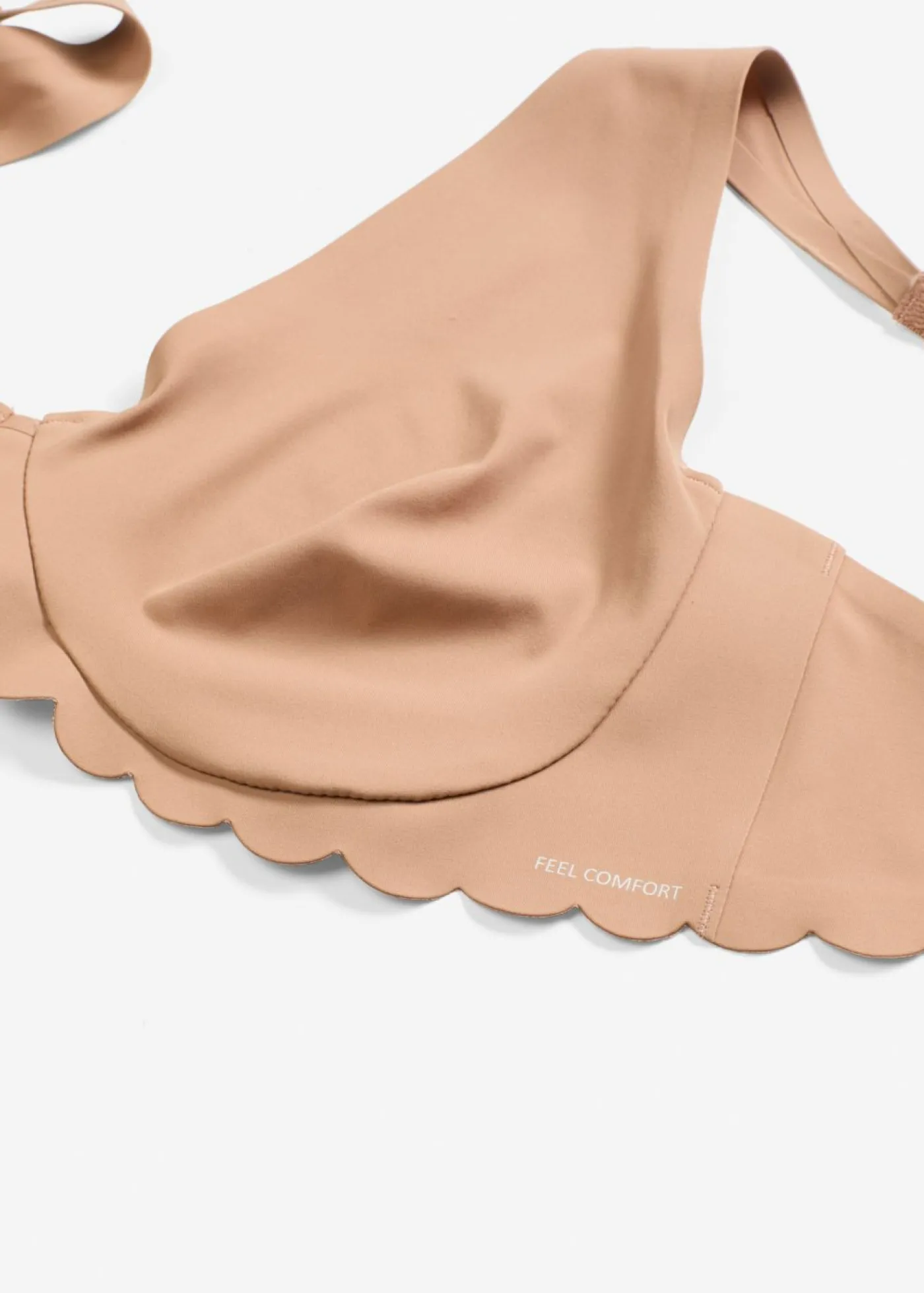 bonprix bonprix Bralette Feel Comfort con corte láser Batido de chocolate Clearance
