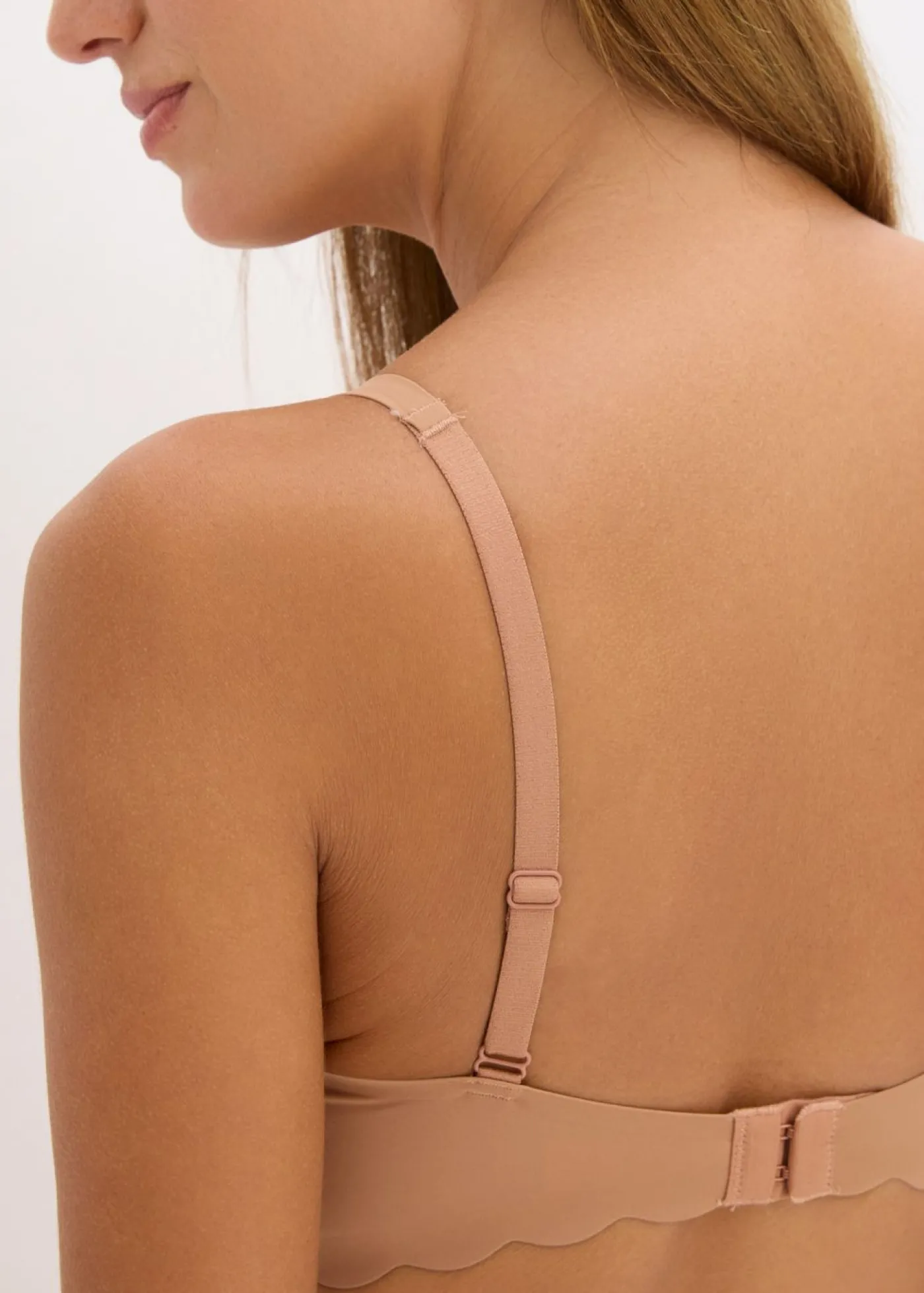 bonprix bonprix Bralette Feel Comfort con corte láser Batido de chocolate Clearance