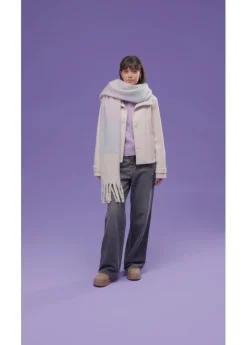 bonprix bonprix Bufanda púrpura-crema-azul pálido-rosa pálido Clearance