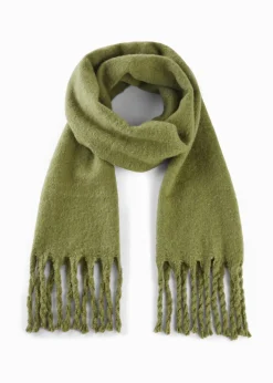 bonprix bonprix Bufanda Verde lodo jaspeado Sale