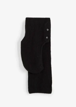 bonprix bonprix Bufanda con capucha Negro