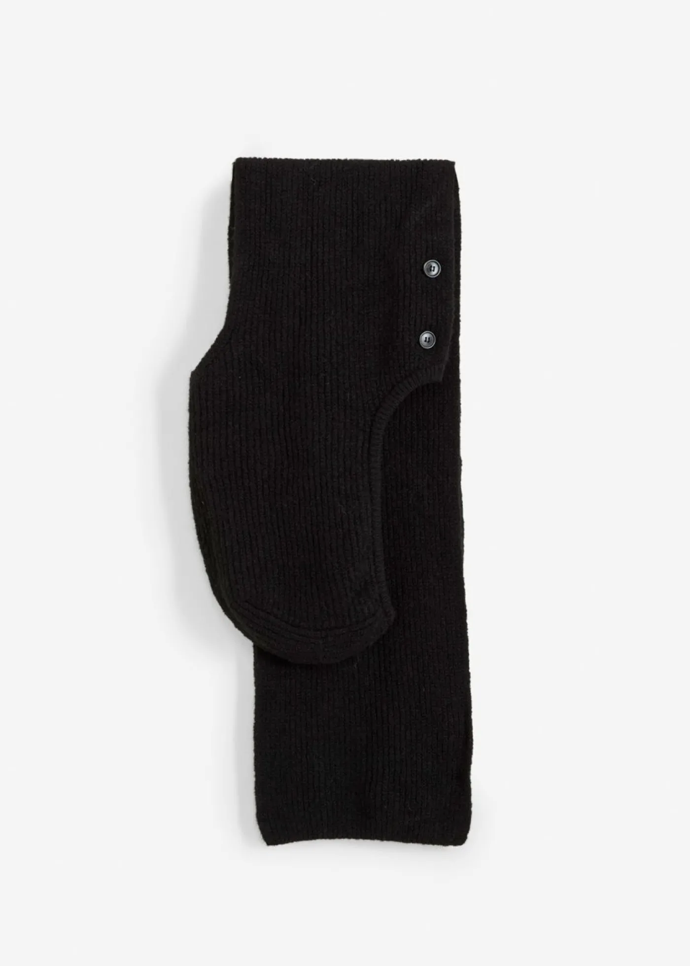 bonprix bonprix Bufanda con capucha Negro
