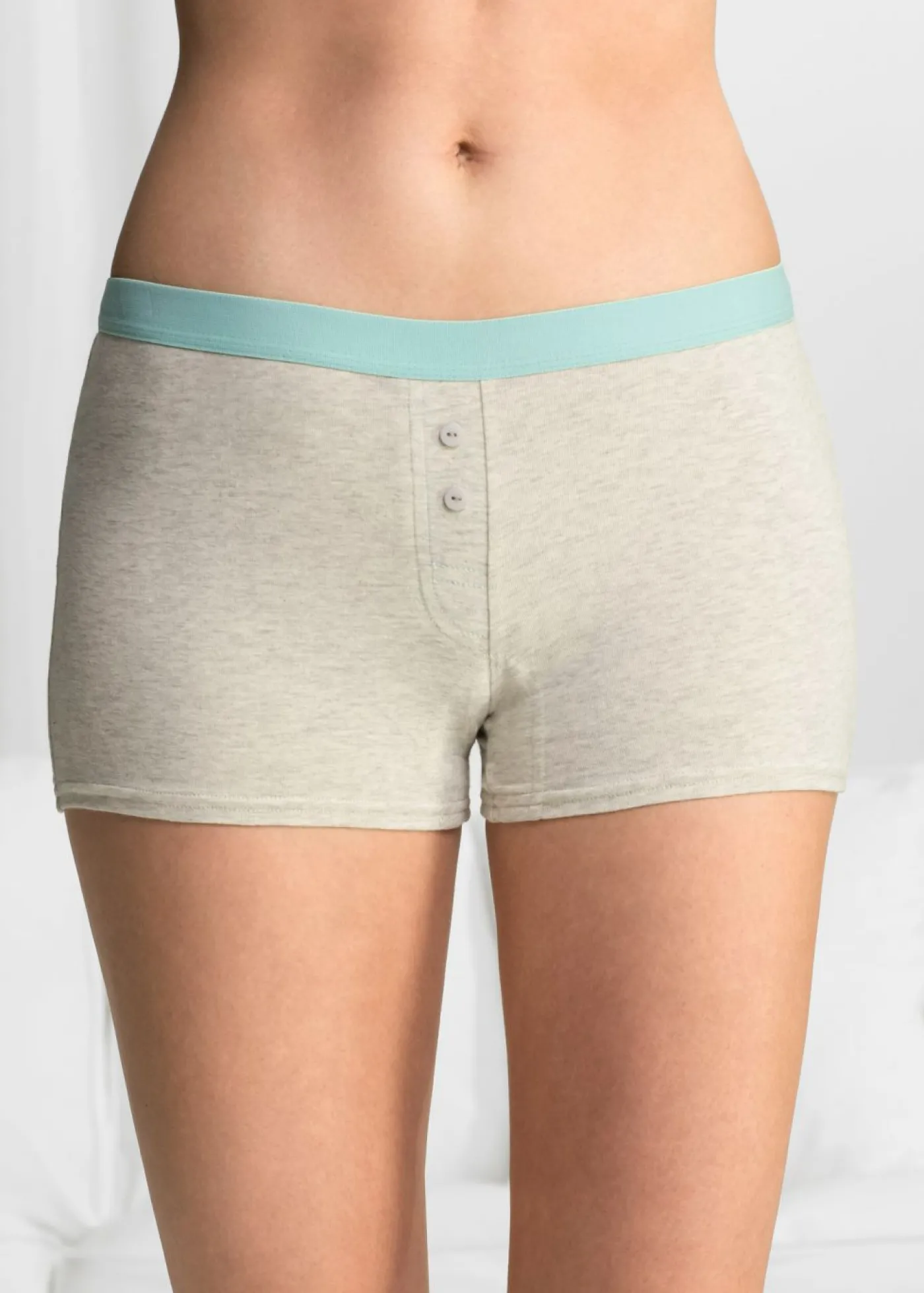 bonprix bonprix Bóxer de mujer (4 unidades) Crudo jaspeado/multicolor Sale