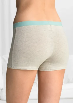 bonprix bonprix Bóxer de mujer (4 unidades) Crudo jaspeado/multicolor Sale