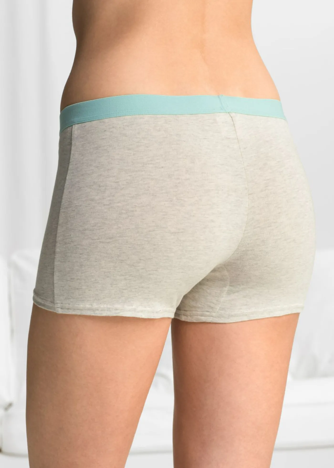 bonprix bonprix Bóxer de mujer (4 unidades) Crudo jaspeado/multicolor Sale