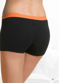 bonprix bonprix Bóxer de mujer (4 unidades) Negro/colorido Online