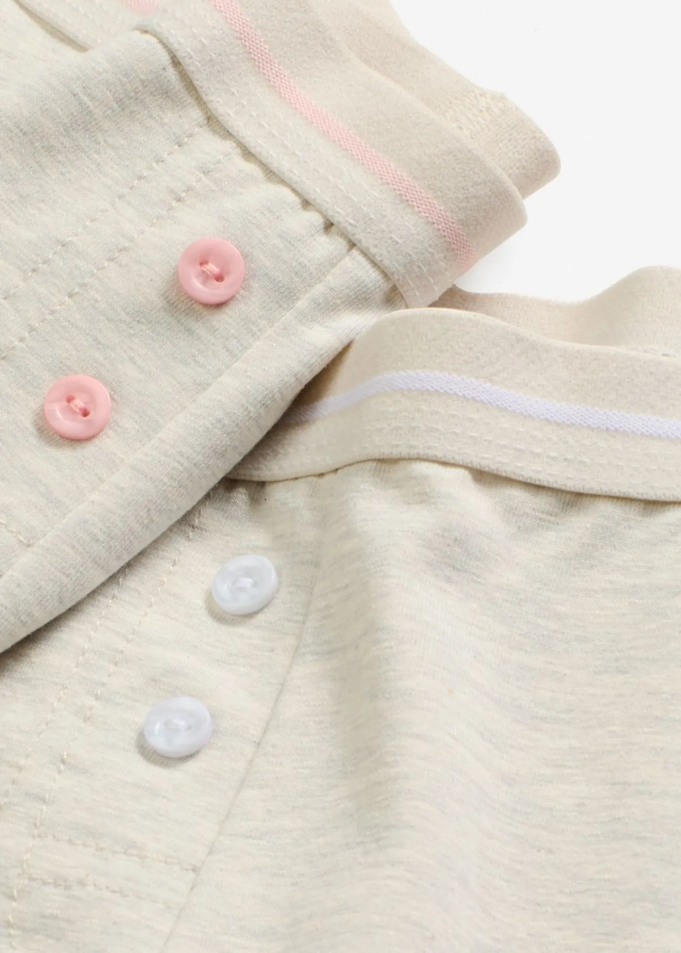 bonprix bonprix Bóxer de mujer (4 unidades) Natural jaspeado + rosa suave + blanco Online
