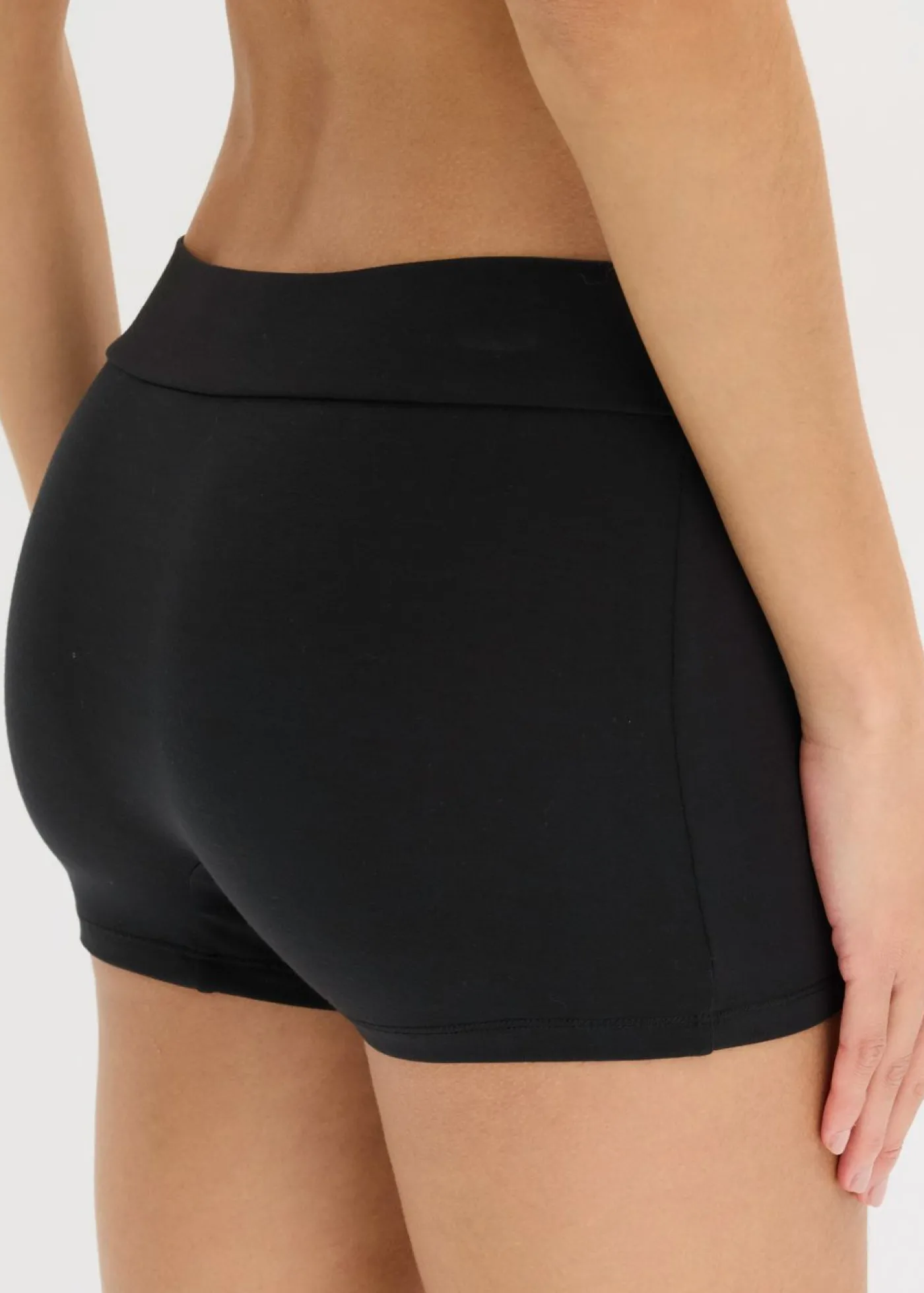 bonprix bonprix Bóxer de mujer (3 unidades) de modal suave negro+beige tiza Best