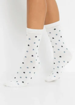 bonprix bonprix Calcetines Gris jaspeado-rosa ceniza-negro Sale