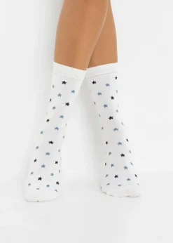 bonprix bonprix Calcetines Gris jaspeado-rosa ceniza-negro Sale