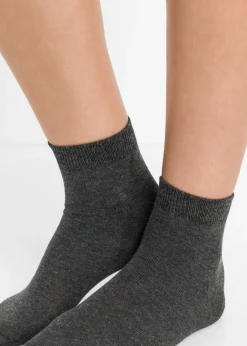 bonprix bonprix Calcetines cortos con algodón orgánico (10 pares) Tonos grises Best