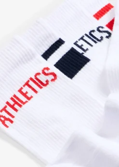 bonprix bonprix Calcetines deportivos con rizo interior (5 pares) blanco-fresa-azul marino Best