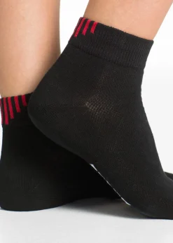 bonprix bonprix Calcetines deportivos con algodón orgánico (5 pares) Negro/colorido Best