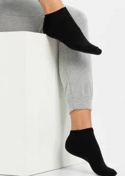 bonprix bonprix Calcetines deportivos con algodón orgánico (20 pares) Negro