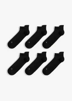 bonprix bonprix Calcetines deportivos COOLMAX® (6 pares) Negro Hot