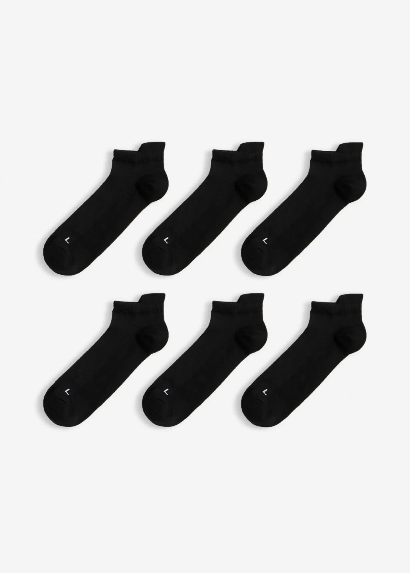 bonprix bonprix Calcetines deportivos COOLMAX® (6 pares) Negro Hot