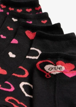 bonprix bonprix Calcetines deportivos de algodón orgánico (6 pares) Negro Outlet