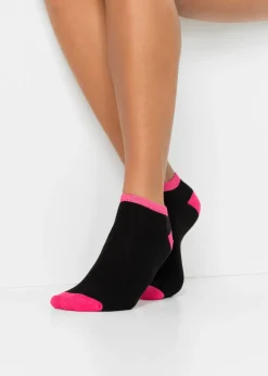 bonprix bonprix Calcetines deportivos de algodón orgánico (8 pares) Negro multicolor Hot