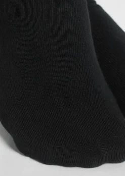 bonprix bonprix Calcetines deportivos de algodón orgánico (8 pares) Negro-blanco Discount