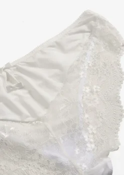 bonprix bonprix Calzoncillo de cintura baja Blanco lana Best