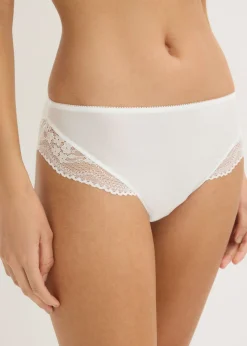bonprix bonprix Calzoncillo de cintura baja Blanco lana Best