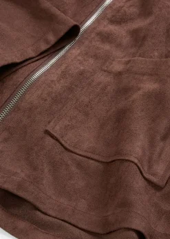 bonprix bonprix Camisa de ante sintético marrón Clearance