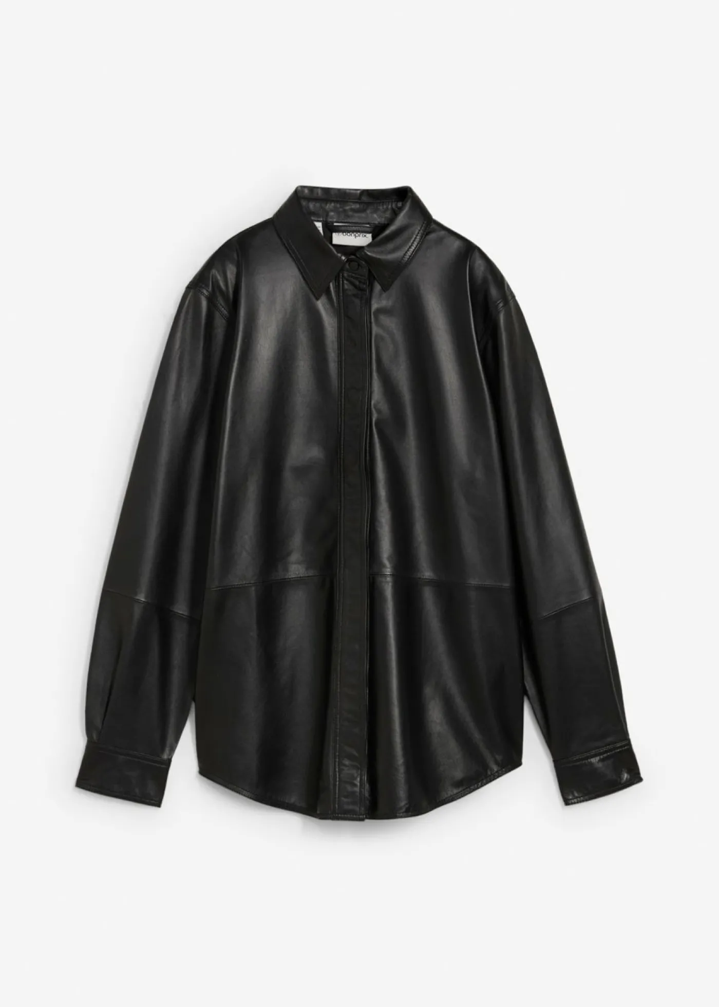 bonprix bonprix Camisa de napa de cordero Negro Outlet