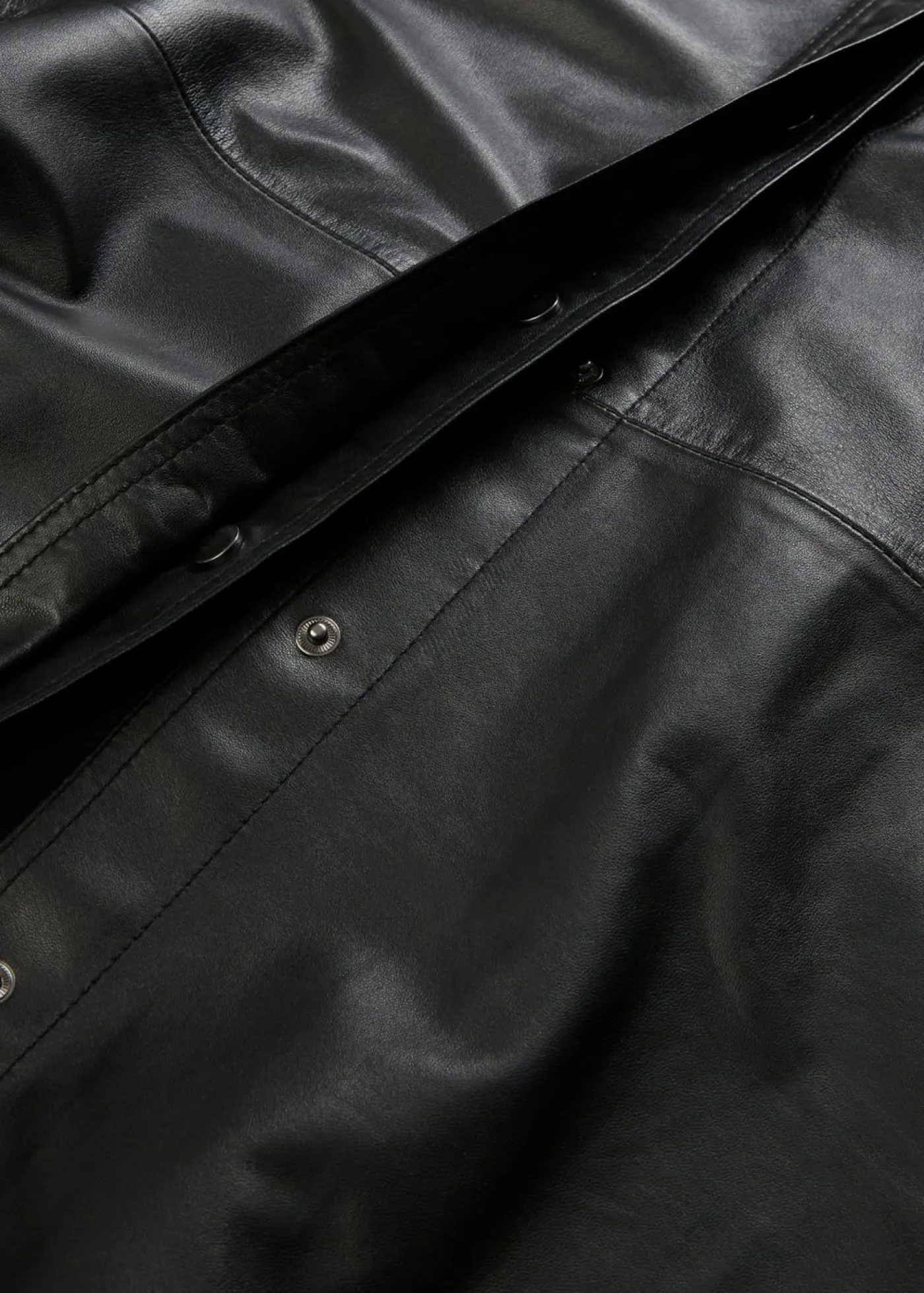 bonprix bonprix Camisa de napa de cordero Negro Outlet