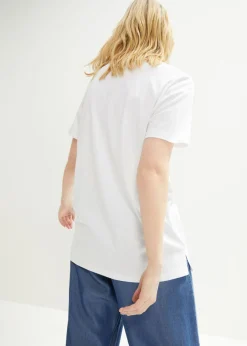 bonprix bonprix Camiseta Blanco estampado Clearance
