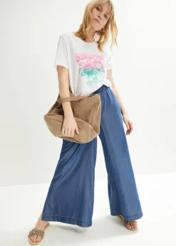 bonprix bonprix Camiseta Blanco estampado Clearance