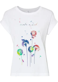 bonprix bonprix Camiseta Blanco estampado Online