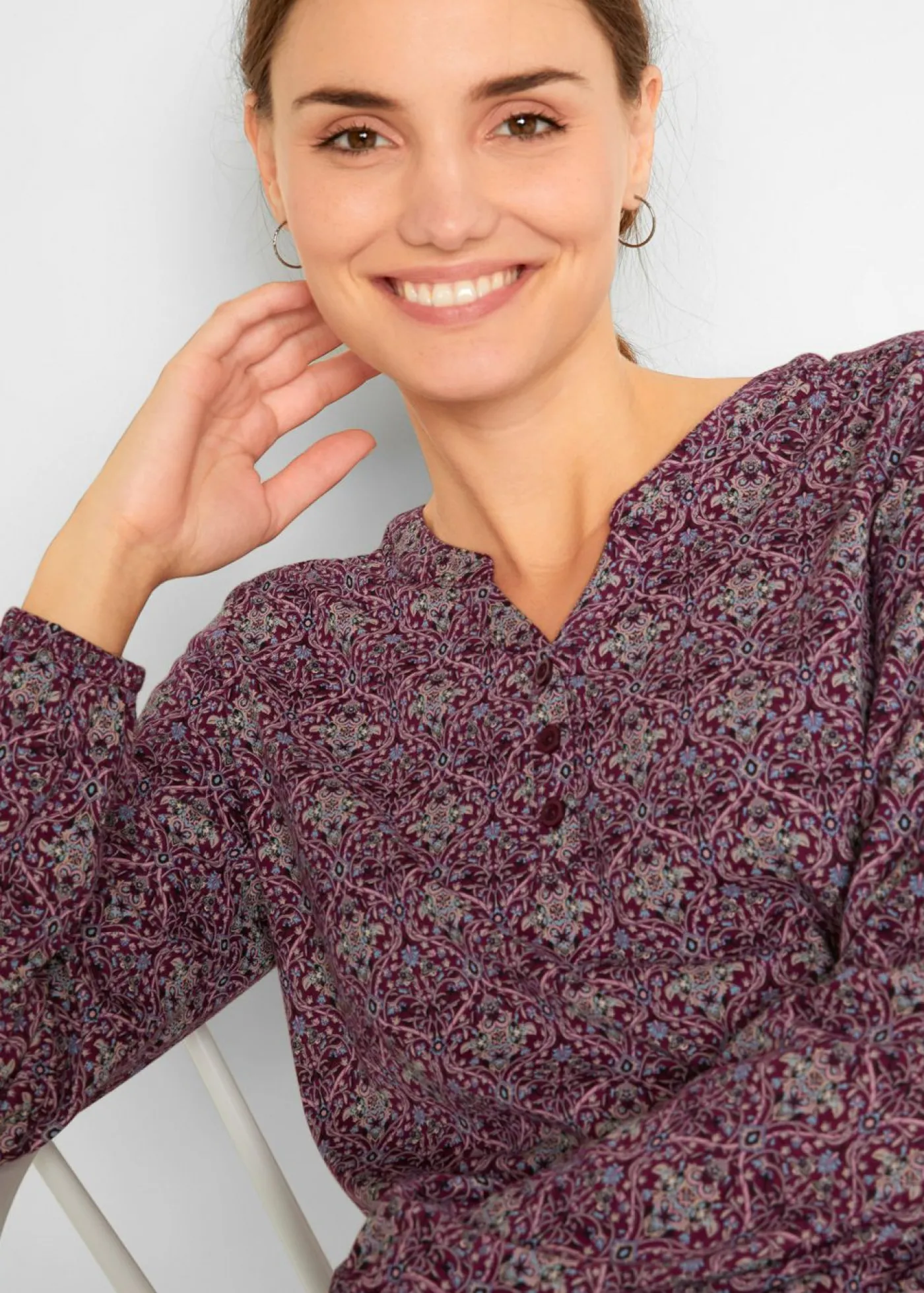 bonprix bonprix Camiseta Granate