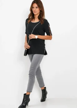 bonprix bonprix Camiseta Negro-blanco Hot