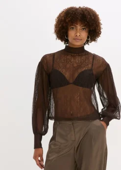 bonprix bonprix Camiseta Marrón oscuro Sale