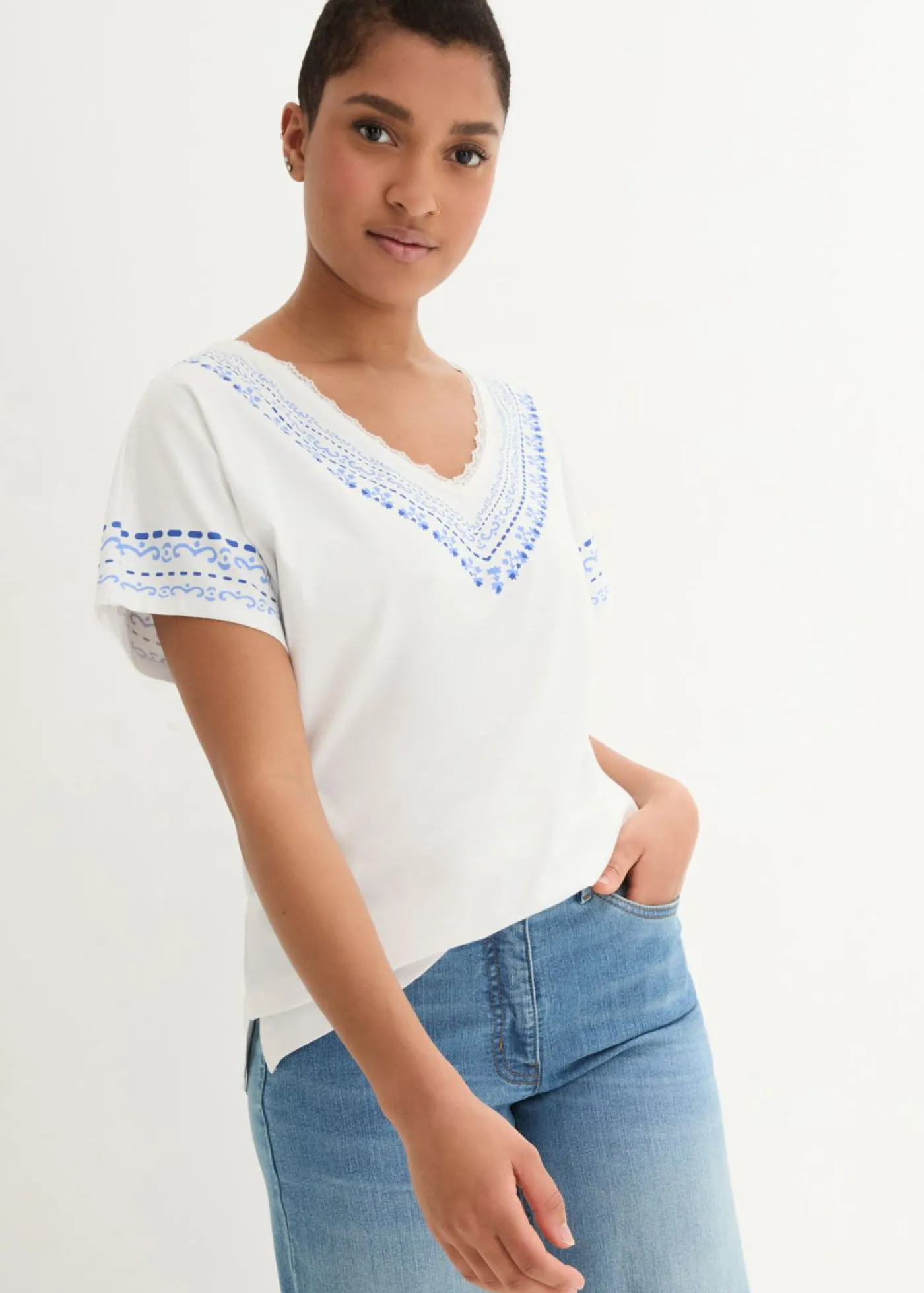 bonprix bonprix Camiseta Blanco