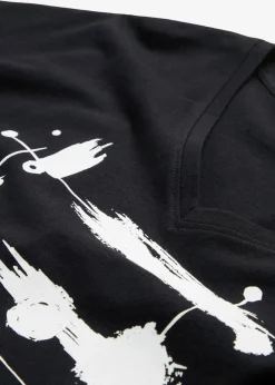 bonprix bonprix Camiseta Azul marino-blanco Clearance