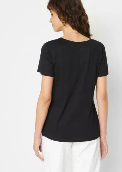 bonprix bonprix Camiseta Negro estampado Sale