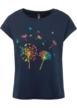 bonprix bonprix Camiseta Azul oscuro de flores Best