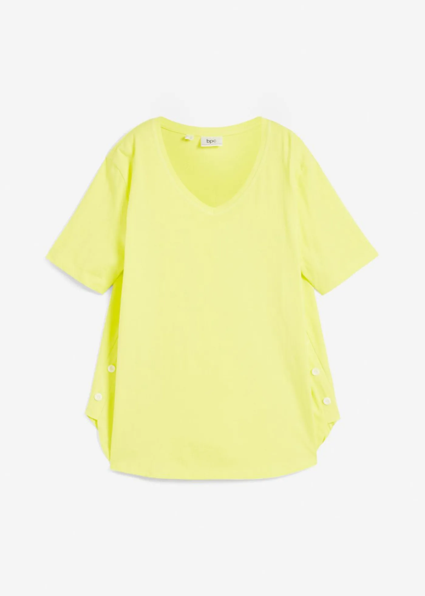 bonprix bonprix Camiseta ancha de algodón orgánico Verde lima Best