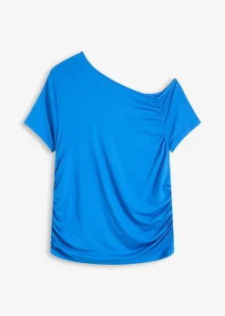bonprix bonprix Camiseta asimétrica Azul ártico Online