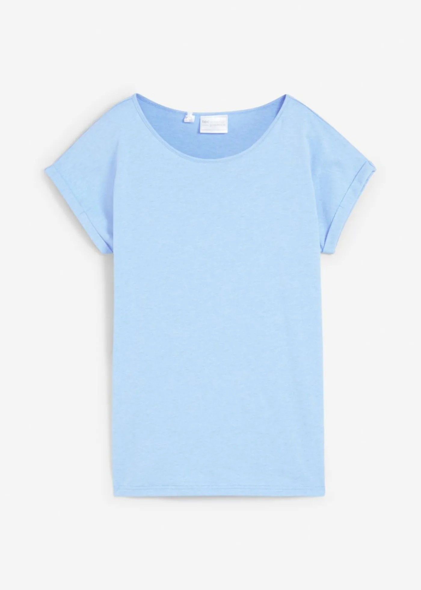 bonprix bonprix Camiseta con contenido de seda azul provenzal New