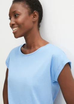 bonprix bonprix Camiseta con contenido de seda azul provenzal New