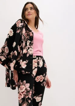 bonprix bonprix Camiseta con encaje orquídea ahumado Best
