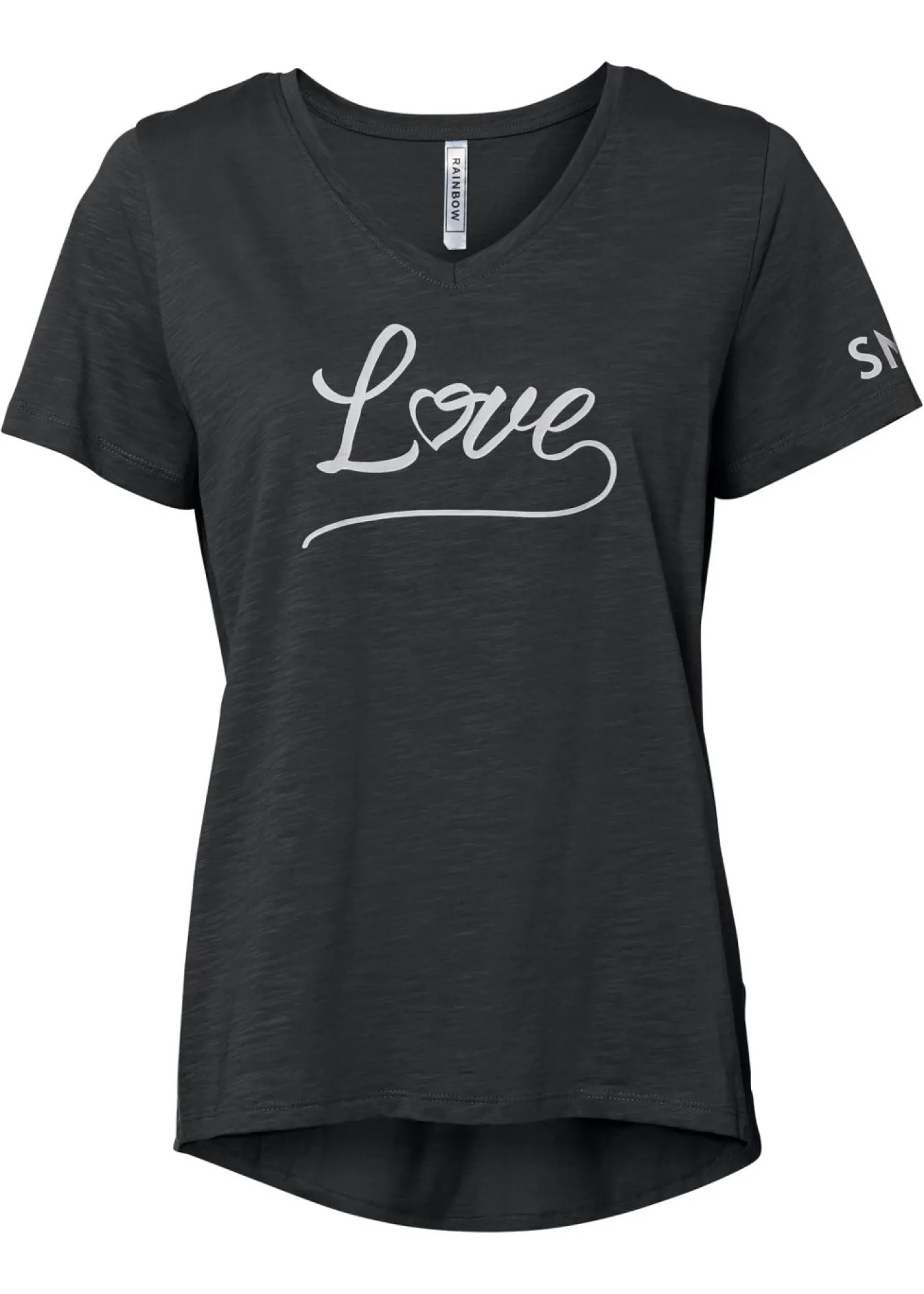 bonprix bonprix Camiseta con estampado Negro estampado Online