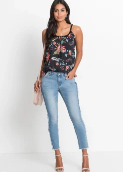 bonprix bonprix Camiseta con estampado Negro Clearance